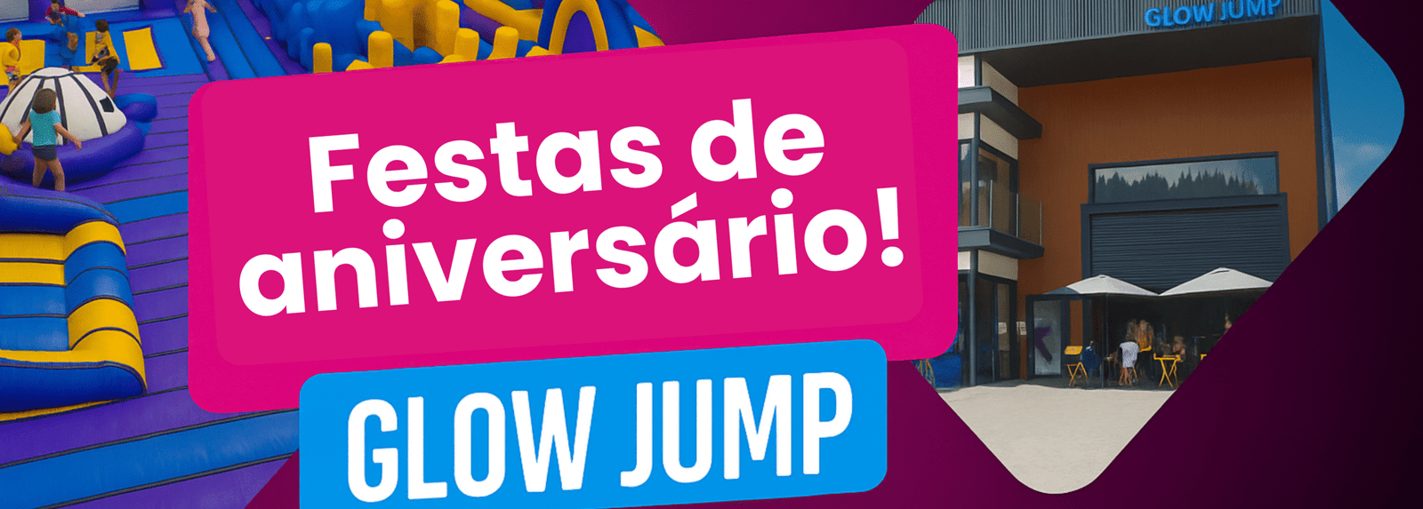 Glow Jump - Festas de Aniversário em Leiria