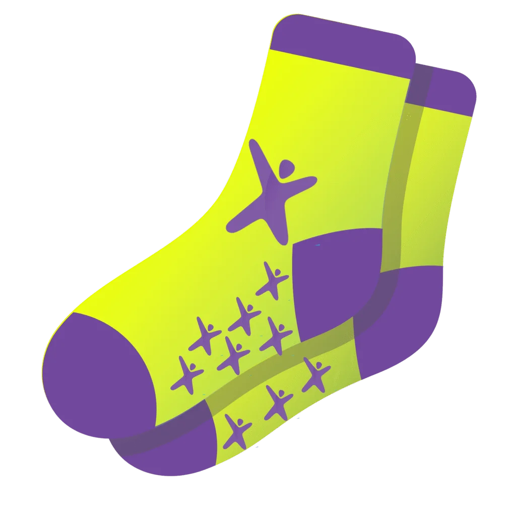 Meias Glow Jump Leiria